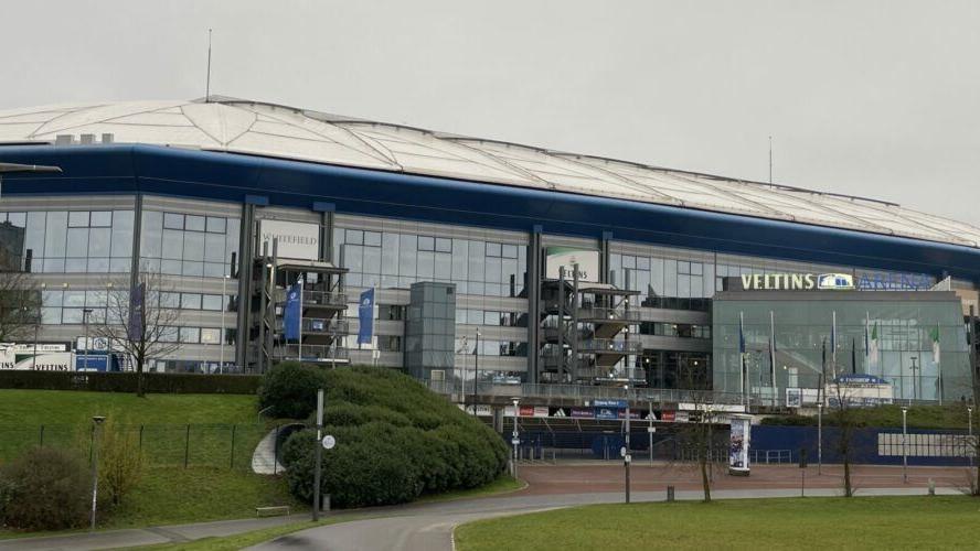 Blick auf die Schalke Arena
